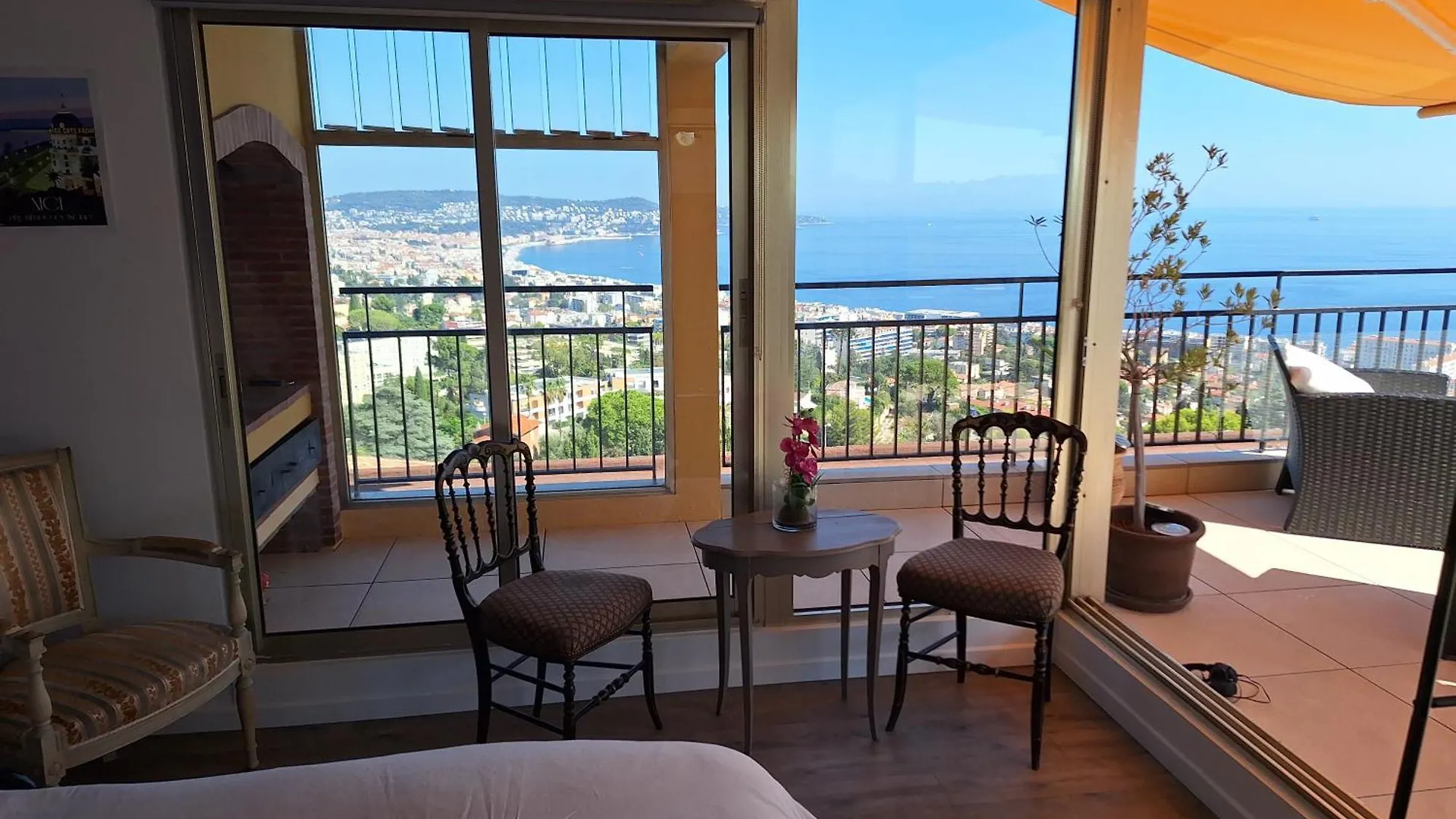 Chambre D'Hotes Vue Imprenable Mer Nice 0*,